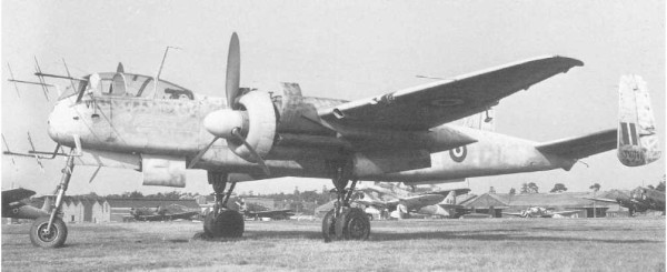 Britsk koist po skonen vlky - Heinkel He 219-A7 UHU