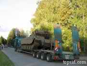 Den NATO 2007 - Taha MAN firmy vestka pevejc zpt do Lean tank Merkava I