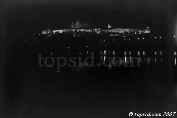 Praha 9.jen 1955 noc, Prask hrad