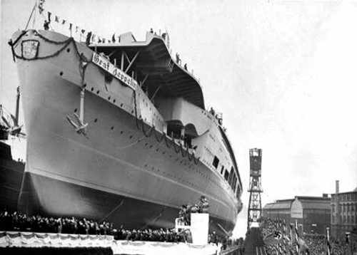 Sputn lodi na vodu  8.prosinec 1938